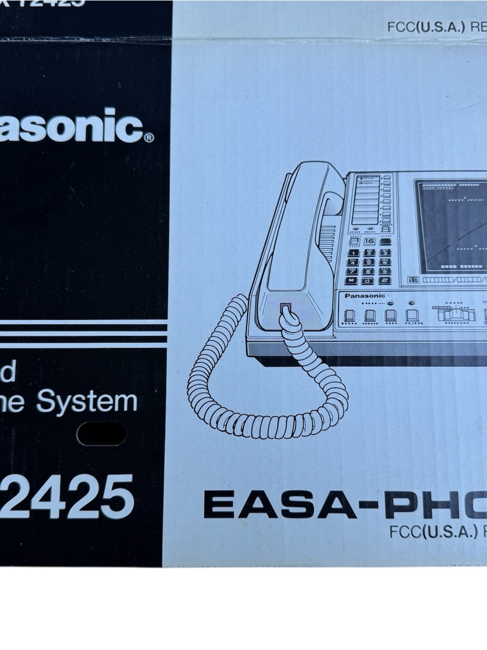 Panasonic KX-T2425 EASA-PHONE Integrated Telephone System Untested AS-IS